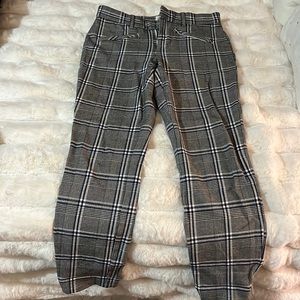 Gap plaid work pants / slacks